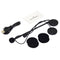 Enusic M5 Ultra-thin Noise Reduction BT Earphone Motorcycle Helmet Wirless bluetooth Headset Moto Speaker with Sponge Microphone