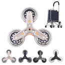 Shopping Cart Wheels Stair Climbing Barrow Laundry Trolley Tyre Replacement