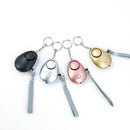 XANES ZQ-014 130db Emergency Self Defense Personal Security Alarm Keychain Light Flashlight