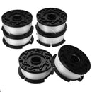 6pcs 30ft Trimmer Line Replacement Spool Cap Cover Spring For Black And Decker String Trimmers