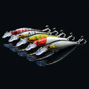 Minnow 5pcs/Lots Fishing Lures Bass Crankbaits Hooks Tackle Crank Baits 8cm/9g
