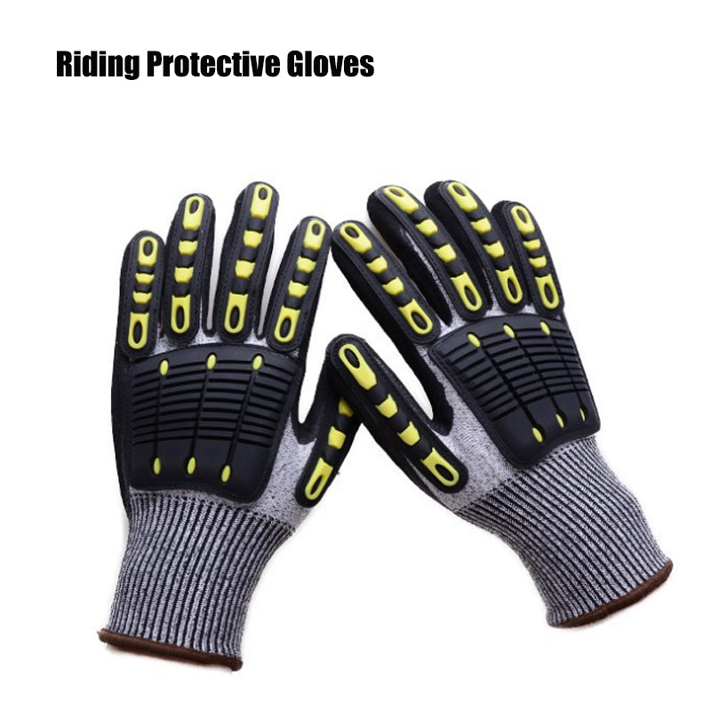 Anti-cutting Riding Protection Anti-skid Wear-resistant Gloves High-strength Anti-collision