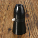 B22 Standard White Black Switch Light Lamp Holder Socket Bayonet Cap Fitting