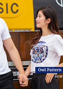 BEVERRY WOMEN Short Sleeve Creative Hydrophobic Waterproof Anti- fouling Thin T-shirt