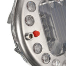 4Pcs LED Solar Energy Car Wheel Tire Flash Light Valve Cap RGB Lamp with Remote Controller