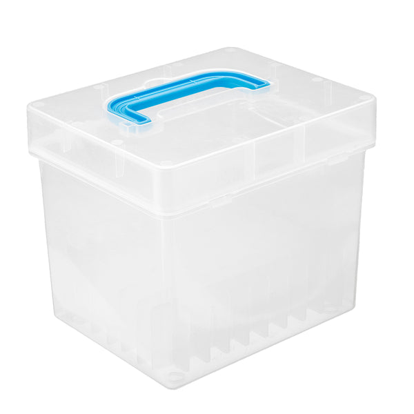 Transparent 80-Slots Portable Waterproof Mark Pens Storage Case Mark Pens Box For Mark Pens Office Desk pen Holder Organizer