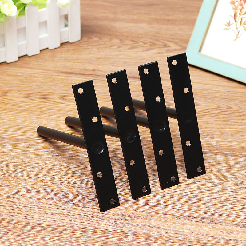 4 Pcs Stainless Steel Floating Shelf Bracket Heavy Duty Hidden Brackets Supports Handheld Stabilizer Bracket