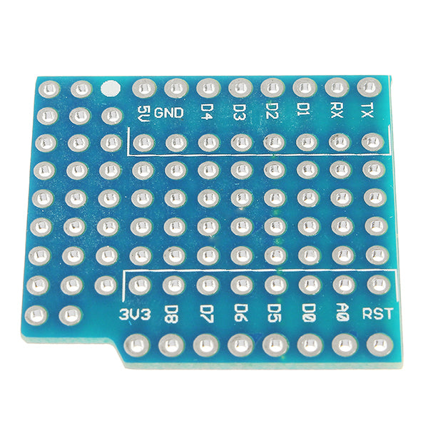Geekcreit ProtoBoard Shield Expansion Board For D1 Mini Double Sided Perf Board Compatible