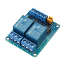 BESTEP 2 Channel 24V Relay Module High And Low Level Trigger For Auduino