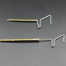 ZANLURE 02 10.5cm/14cm Stainless Steel Rotatable Fly Tying Whip Finisher Fishing Tool
