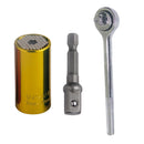 Universal Socket 3pcs 7-19mm Multi-Function Gator Socket Adapter Magical Grip Wrench Adapter Set