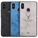 BAKEEY Deer Shockproof Cloth&TPU Protective Case For Xiaomi Mi MIX 3
