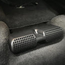 2Pcs ABS Car Seat Floor Vent Air Outlet Duct Grille Cover for BMW X3/X4 2011-2017