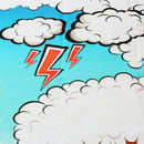5x7FT 9x6FT Vinyl Cartoon City Superhero Bang Photography Backdrop Background Studio Prop