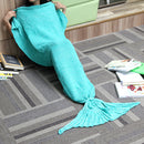 Honana WX-29 3 Size Yarn Knitting Mermaid Tail Blankets Fibers Warm Soft Home Office Sleep Bag Bed Mat