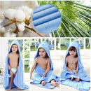 Large Soft Cotton Hooded Baby Boy Girl Bath Towel Wrap Toddler Kids Bathrobe
