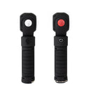 XANES TM-D13 Q5+COB 7Modes 360 Rotating Head Flashlight With 18650 Battery 1500mAh USB Charging Magnetic Attraction Hook LED Torch Light