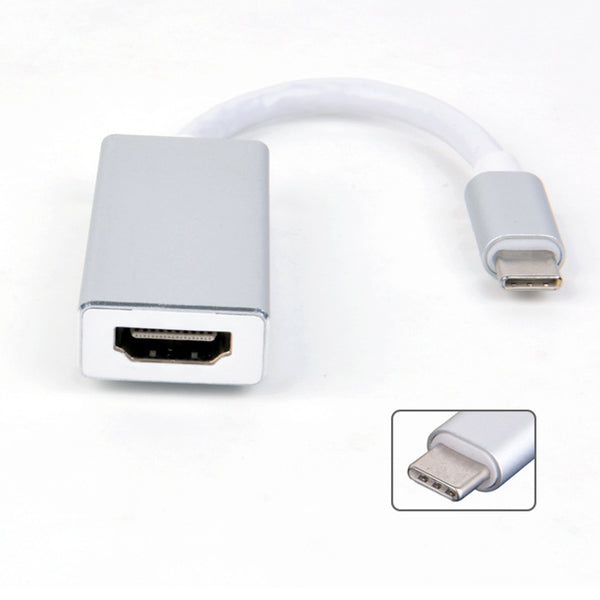 Type-C to HD Video Cable USB 3.1 to hdmi Adapter Type-C Converter HD Converter Adapter for Macbook