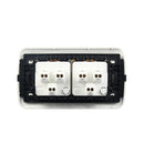 Dixinge Israel Standard Power Dual Socket Israel Type Wall Socket Power Outlet 16A 250V Power Outlet