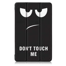 Tri-Fold Pringting Tablet Case Cover for Samsung Galaxy Tab A 8.0 2019 SM-P200 P205 Tablet - Big Eyes