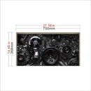 Mechanical Gear PAG STICKER 3D Desk Sticker Wall Decals Home Wall Desk Table Decor Gift