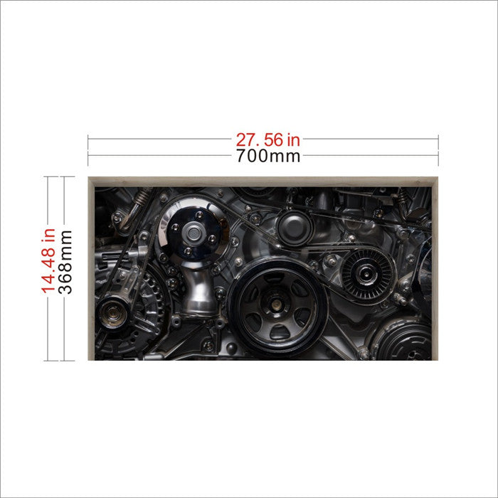 Mechanical Gear PAG STICKER 3D Desk Sticker Wall Decals Home Wall Desk Table Decor Gift