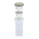 Kitchen White Silicone Sink Filter Sewer Drain Hair Colanders KitchenOdor-proof Sewer Strainer