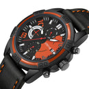 STRYVE S1001 Fashion Chrono Time Date Display Stopwatch Men Sport Quartz Watch