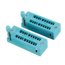 2pcs IC Lock Seat Zif Socket Test Universal zif Sockets 20Pin