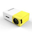 YG-300 LCD LED Projector 400-600 Lumens 320x240 800:1 Support 1080P Portable Office Home Cinema