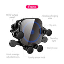 Bakeey 15W Qi Wireless Charger Gravity Linkage Air Vent Car Phone Holder for 4.5-6.8 inch Smart Phone for iPhone 11 for Samsung Galaxy Note 10 Xiaomi Mi 9T