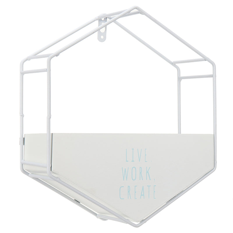 Flower Pot Plant Stand Floating Wall Storage Shelves for Room Garden Office