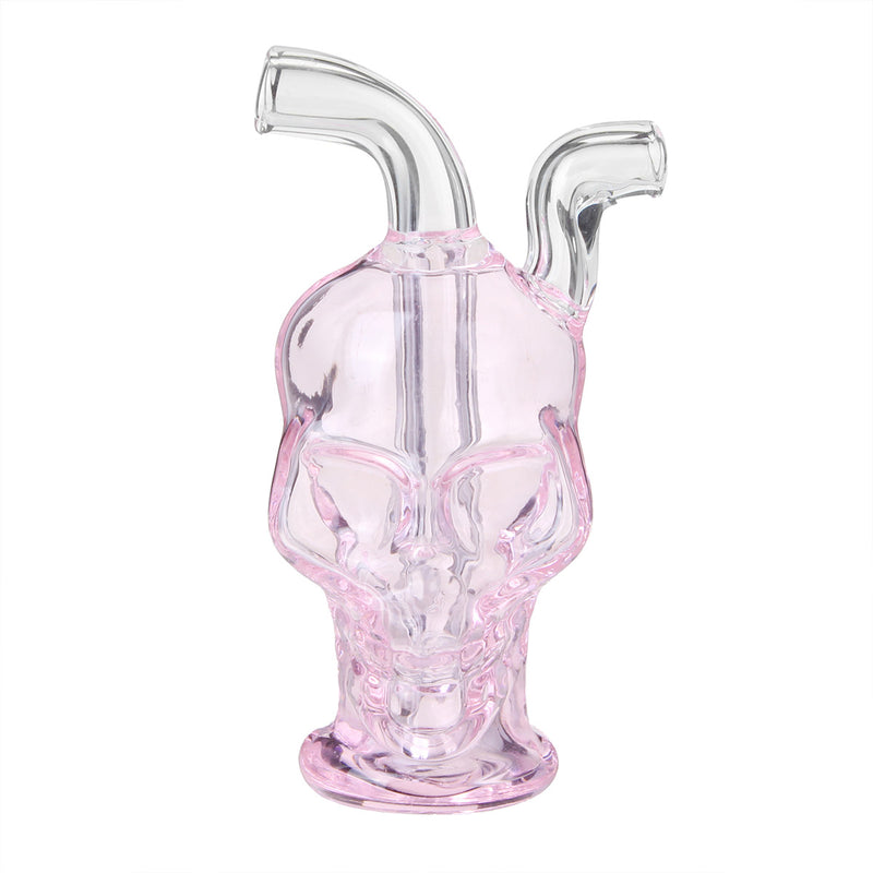 Mini Skull Glass Water Pipe Glass Skull Smoking Pot Hoo kah Accessories
