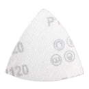 32pcs 80mm Sanding Sheets Disc Triangle Sandpaper 60/120/180/240 Grit