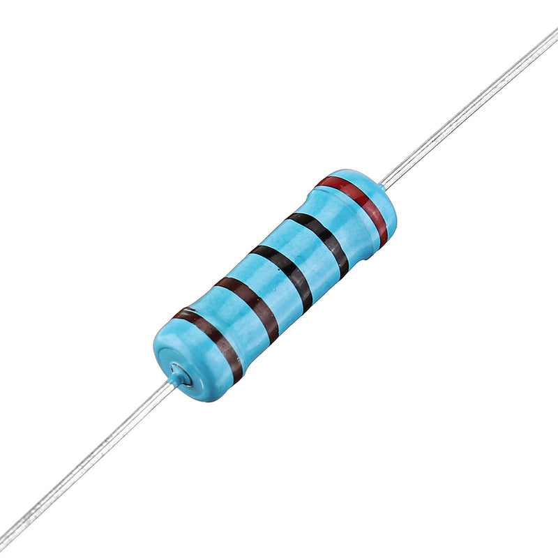 100pcs 2W 2KR Metal Film Resistor Resistance 1% 2k ohm Resistor