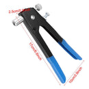 86Pcs Aluminum Alloy M3-M8 Blind Rivet Nuts Threaded Insert Rivet Tool Riveter with Rivnut Nutsert Riveting Kit Tool