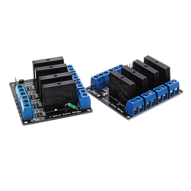 4 Channel DC 12V  Relay Module Solid State High and low Level Trigger 240V2A