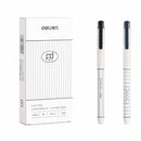 DELI Quick-drying Gel Pen With A Pen 0.5mm Carbon Black Gel Pen 12 Sticks Pen Set
