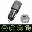 USB 3.1 Type C Car Charger 5V 3.1A Charging Output