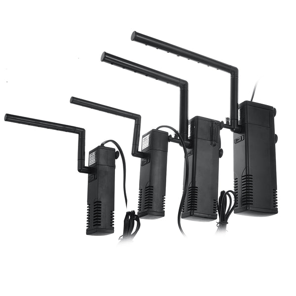 3 In 1 Submersible Water Pump Filtration Low Noise Oxygen Circulation Fish Tank Aquarium Pump Flow Rate Adjustable