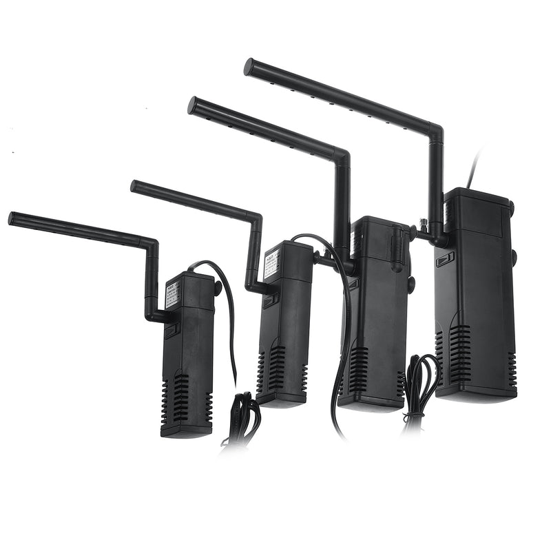 3 In 1 Submersible Water Pump Filtration Low Noise Oxygen Circulation Fish Tank Aquarium Pump Flow Rate Adjustable
