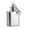 1oz Mini Pocket Stainless Steel Wine Bottle Whiskey Liquor Hip Flask Screw Cap Keychain Wine Flagon