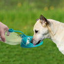 650ml Sport Portable Leaf Pet Dog Water Bottle Expandable Silicone Travel Dog Bottles Bowl For Puppy Cat