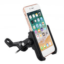 MOTOWOLF 12V-24V USB Charge Phone Holder Motorcycle Scooter Aluminum Rearview Mirror/Handlebar Mounting