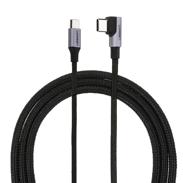 Ugreen US255 Type C 90 Degree PD Fast Chage Data Cable For Tablet Smartphone 1M