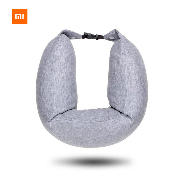 8H U Shaped Head Neck Pillow Natural Latex Sleeping Cushion Home Office Rest Pillow