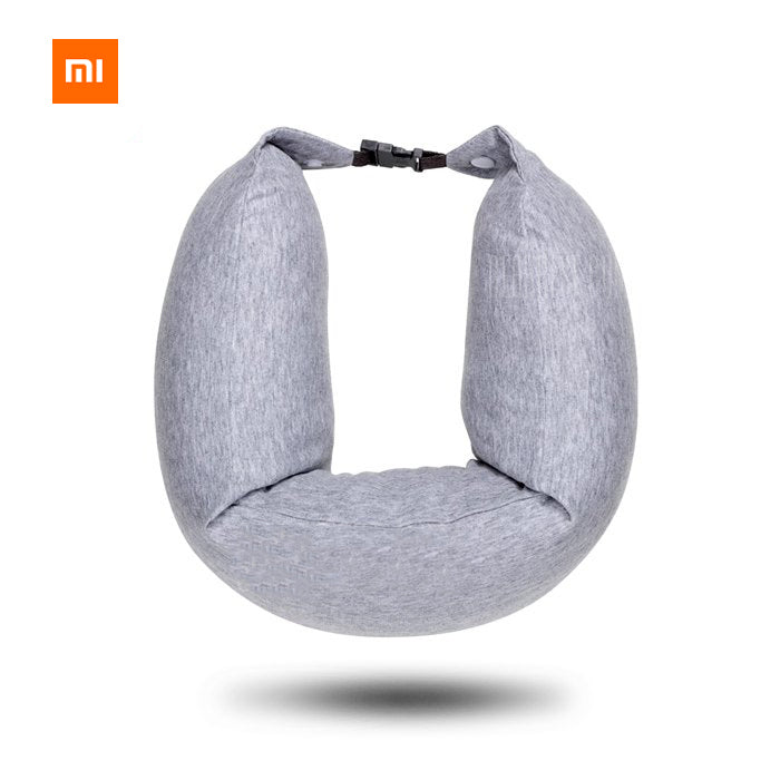 8H U Shaped Head Neck Pillow Natural Latex Sleeping Cushion Home Office Rest Pillow