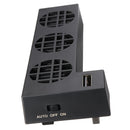 DOBE USB Intelligent Cooling Fan Cooler with 3 Radiator Fans for XBOX One Game Console