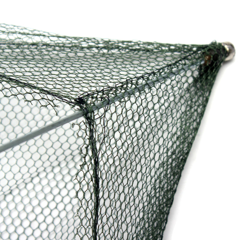 ZANLURE 80cmx80cm Foldable Crab Fish Crawdad Shrimp Minnow Fishing Bait Trap Cast Net