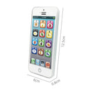 XILAN 0838 Smart Toy Phone with 8 Fun and Learning Functions Early Education Machine Toys English Learning Mobile Phone Chrismtas Gifts for Kids